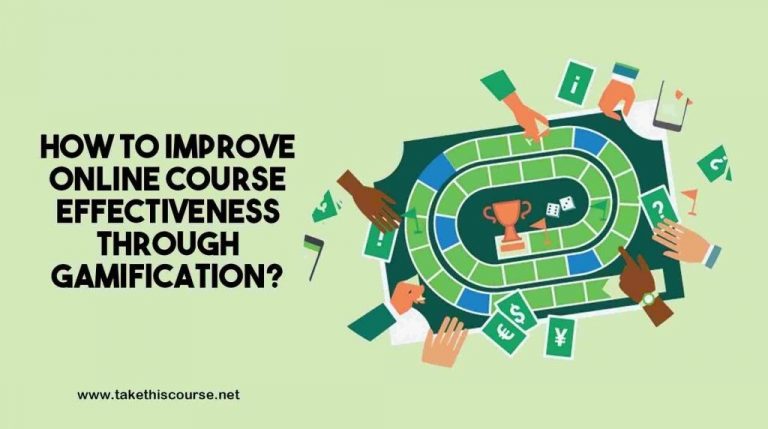 How to Improve Online Course Effectiveness through Gamification?