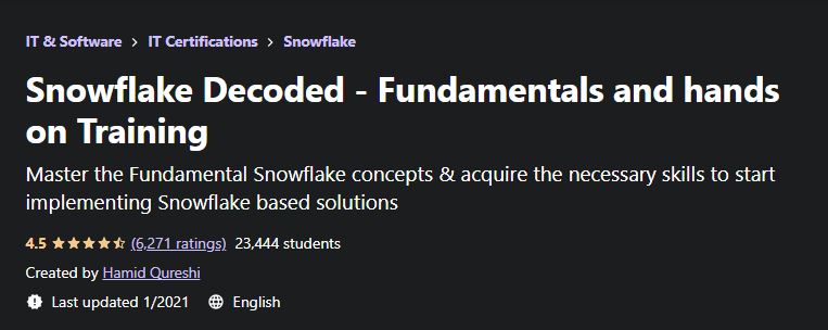 Snowflake decoded