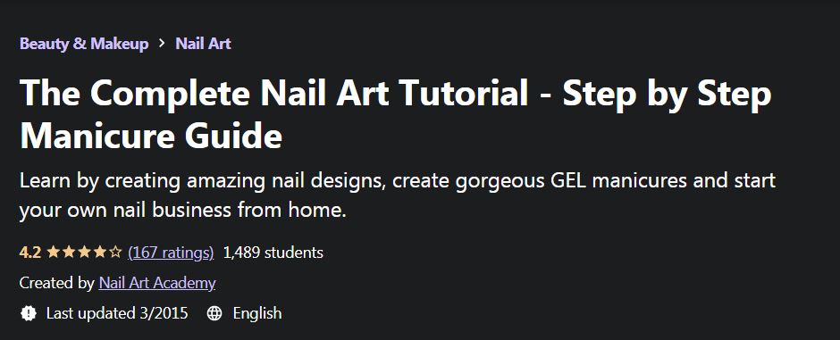 The Complete nail tutorial