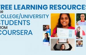 Free Learning Resources for College/University Students from Coursera free learning resources