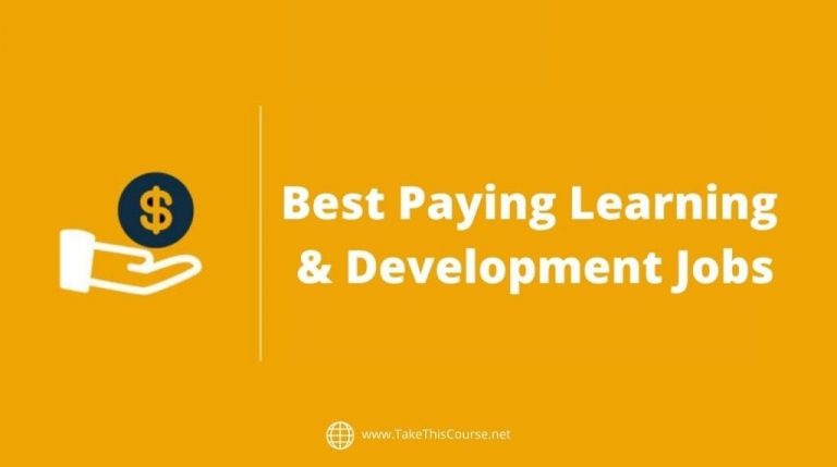 4 Best Paying Learning and Development Jobs in 2025