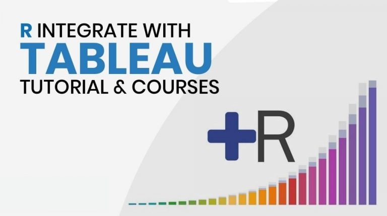R Integrate with Tableau Tutorial & Courses