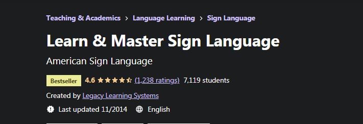 Learn and Master sign Language