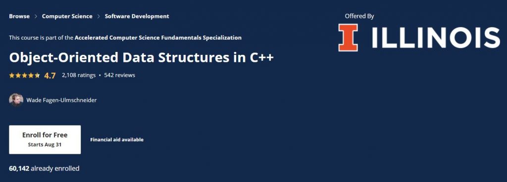 Object Orientd Data structure in C++