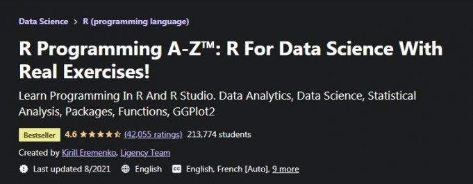 15 Best R Programming Certification & Training Courses