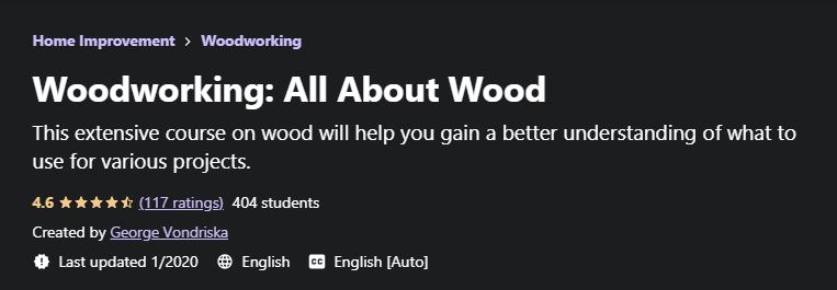 Woodworking All about wood