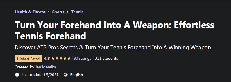 turn your forehand into a weapon