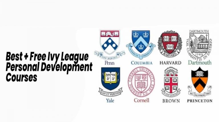 5 Best + Free Ivy League Personal Development Courses