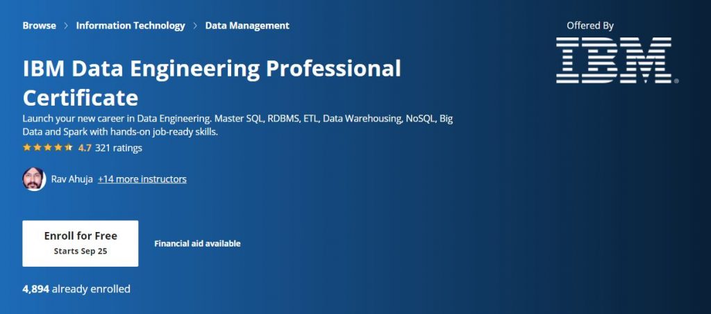 IBM Data Engineering