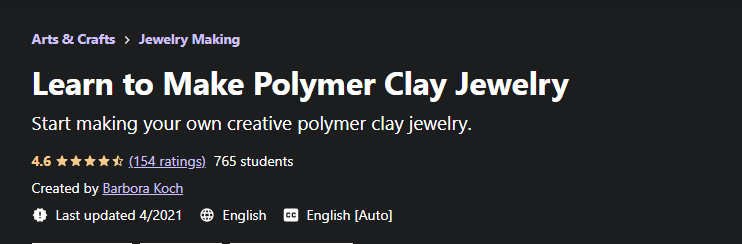 Learn to Make Polymer clay jewelry