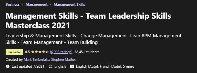 Management Skills