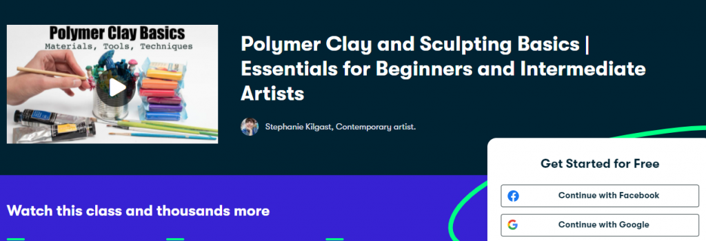 Polymer clay and Sculpting basics