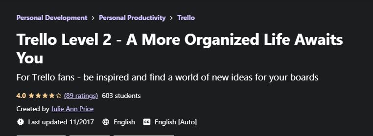 Trello level 2