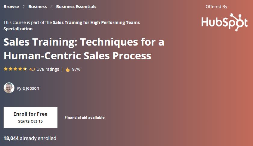 Sales Training: Techniques for a Human-Centric Sales Process
