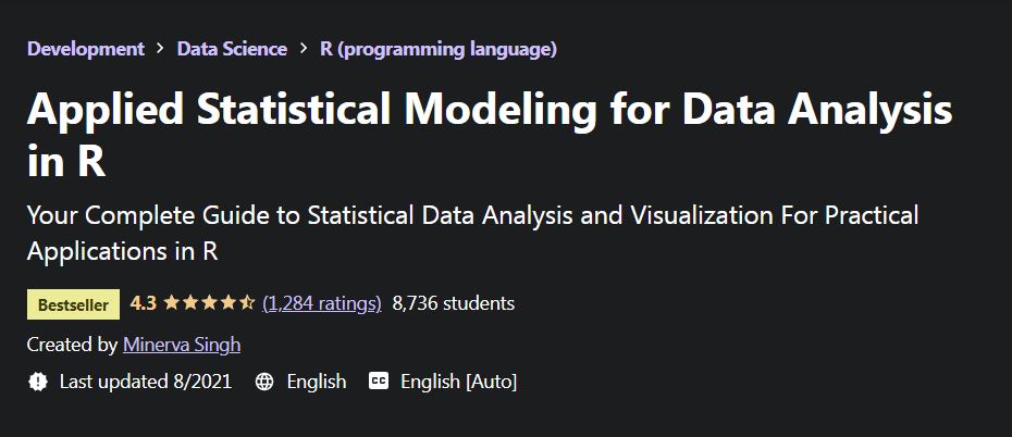 Applied statistical modeling