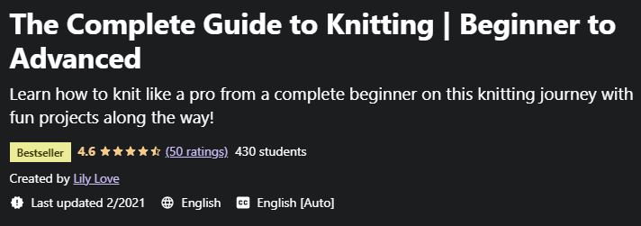 The Complete Guide to Knitting | Beginner to Advanced