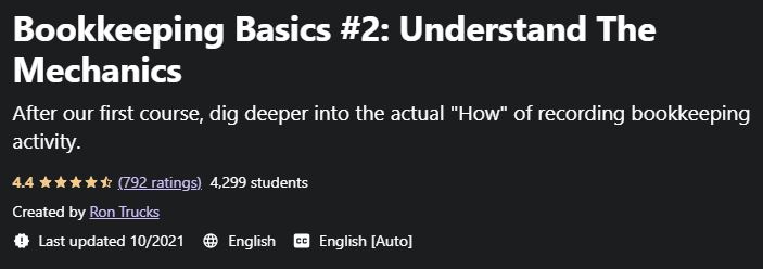 Bookkeeping Basics #2: Understand The Mechanics