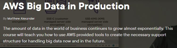 AWS Big Data in Production