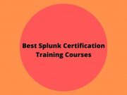 Best Splunk Certification Training Courses