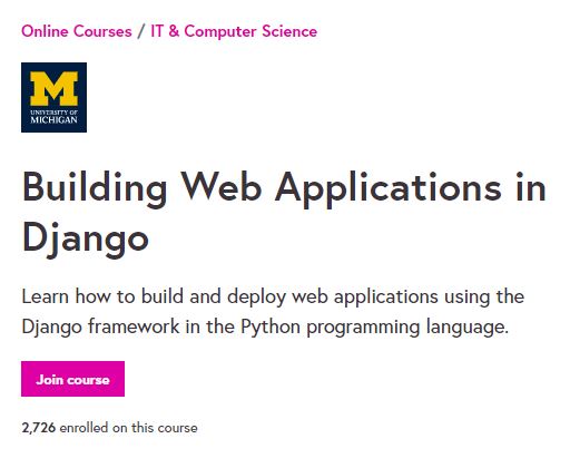 Building Web Applications in Django