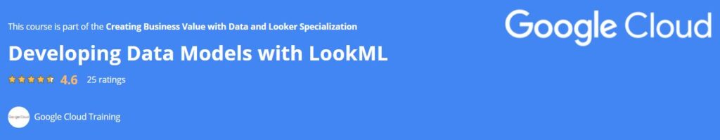 Developing Data Models with LookML