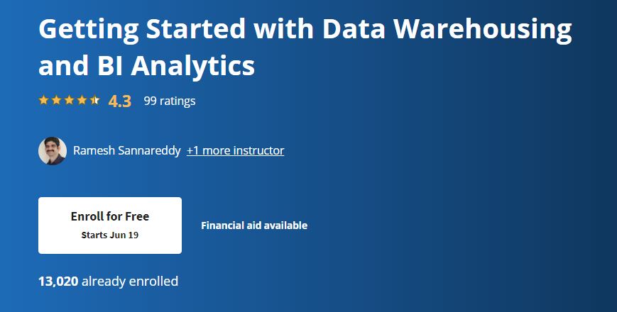 Getting Started with Data Warehousing and BI Analytics