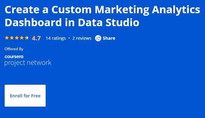 Google Data Studio Training Class - Custom Marketing Analytics Dashboard