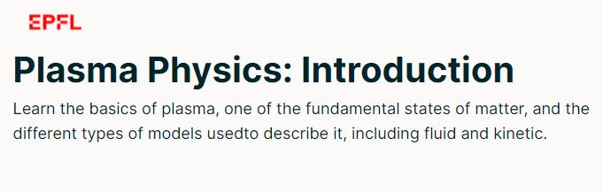 Plasma Physics: Introduction