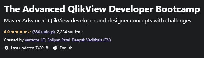 The Advanced QlikView Developer Bootcamp