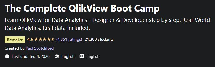 The Complete QlikView Boot Camp