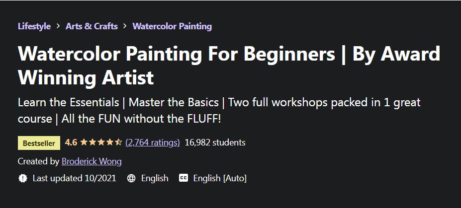 Watercolor Paiting for beginners