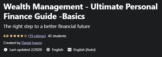 Wealth Management - Ultimate Personal Finance Guide -Basics