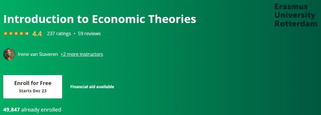 Introduction to Economic Theories