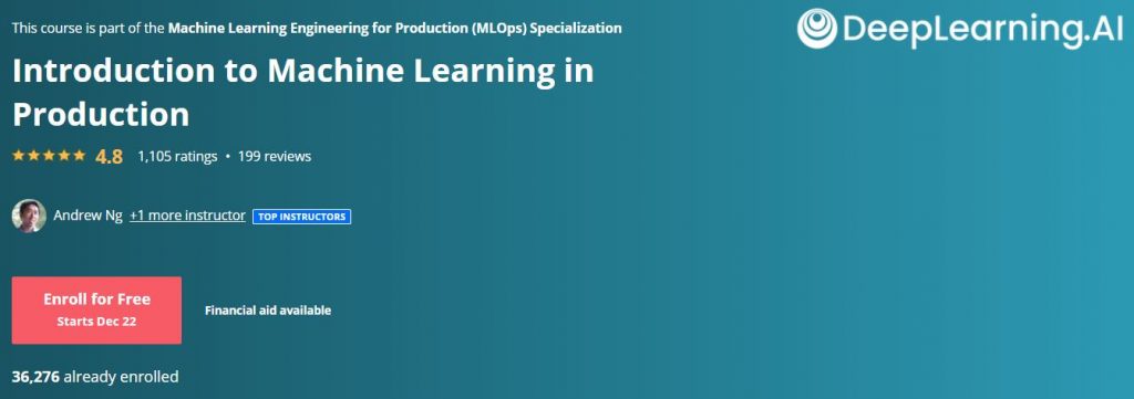 Introduction to Machine Learning in Production