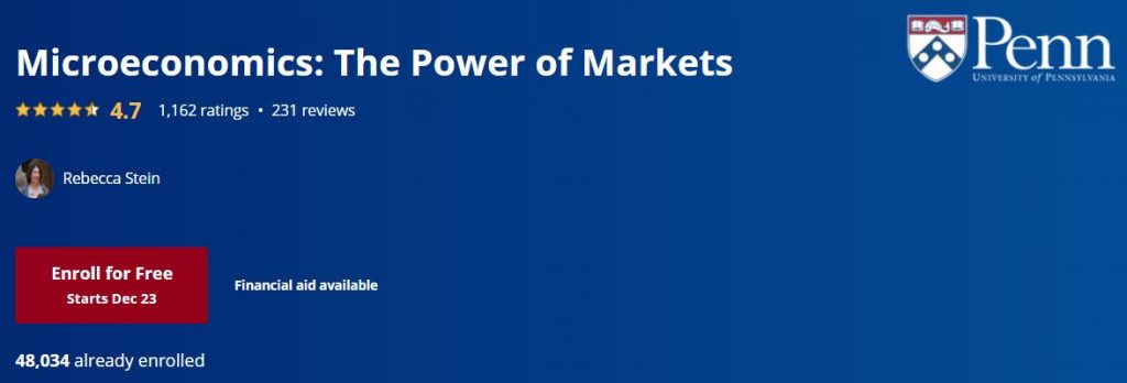 Microeconomics- The Power of Markets