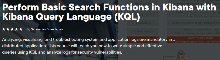 Perform Basic Search Functions in Kibana with Kibana Query Language (KQL)