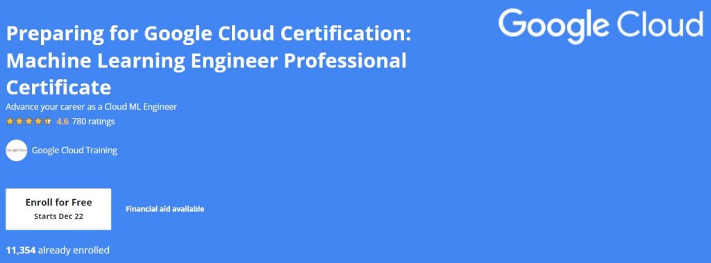 Preparing for Google Cloud Certification- Machine Learning Engineer Professional Certificate