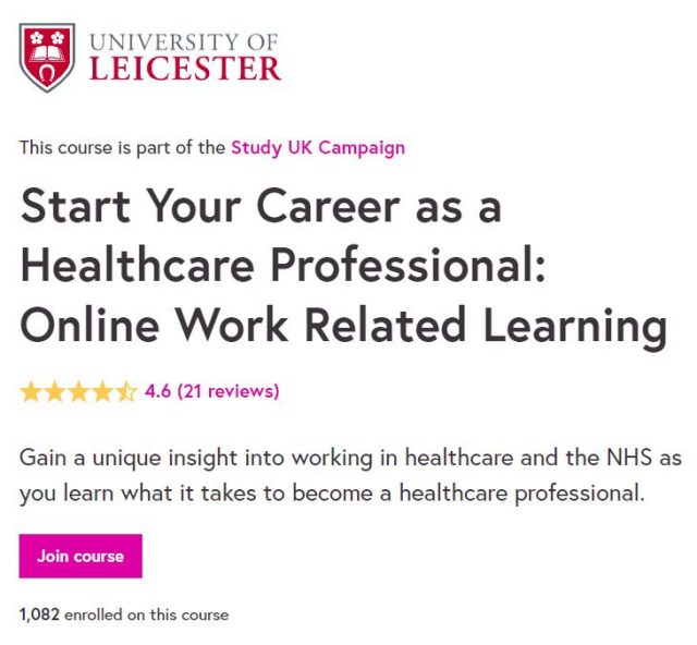 13 best free healthcare courses with certificates