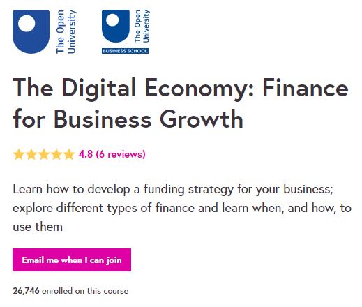 The Digital Economy- Finance for Business Growth