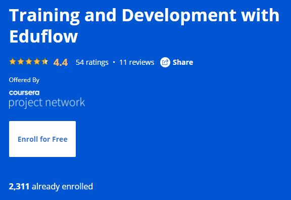 Training and Development with Eduflow