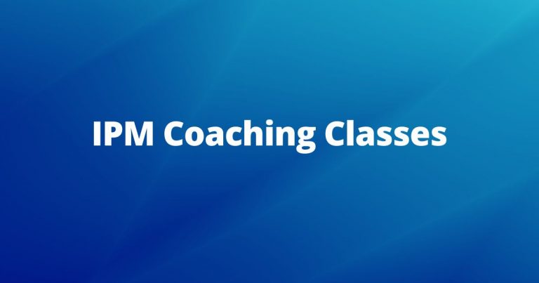 Best IPM Coaching Classes in a Budget