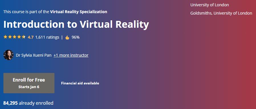 Introduction to Virtual Reality