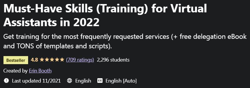 Must-Have Skills (Training) for Virtual Assistants in 2022