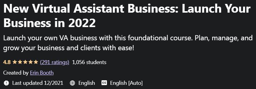 New Virtual Assistant Business- Launch Your Business in 2022