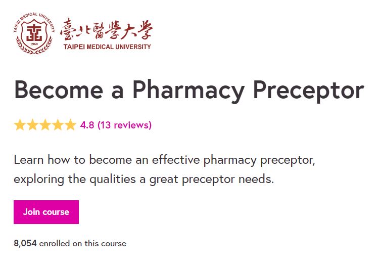 Become a Pharmacy Preceptor