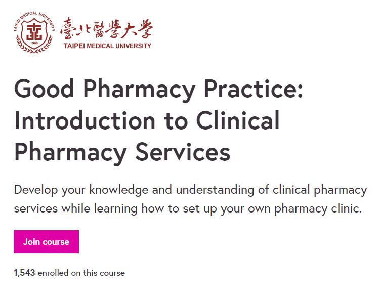 Good Pharmacy Practice- Introduction to Clinical Pharmacy Services