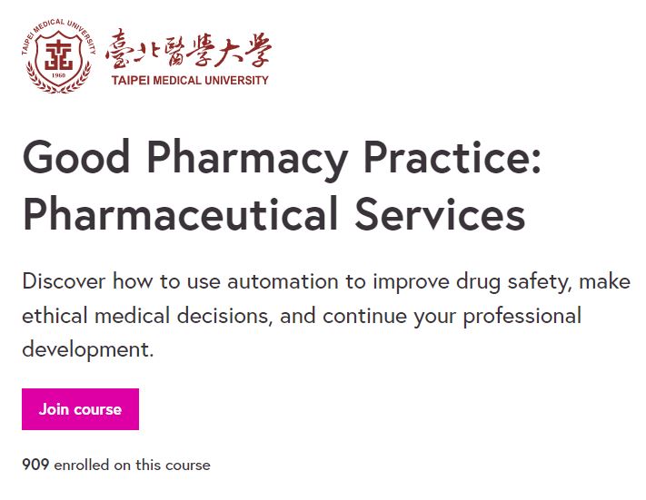 Good Pharmacy Practice- Pharmaceutical Services