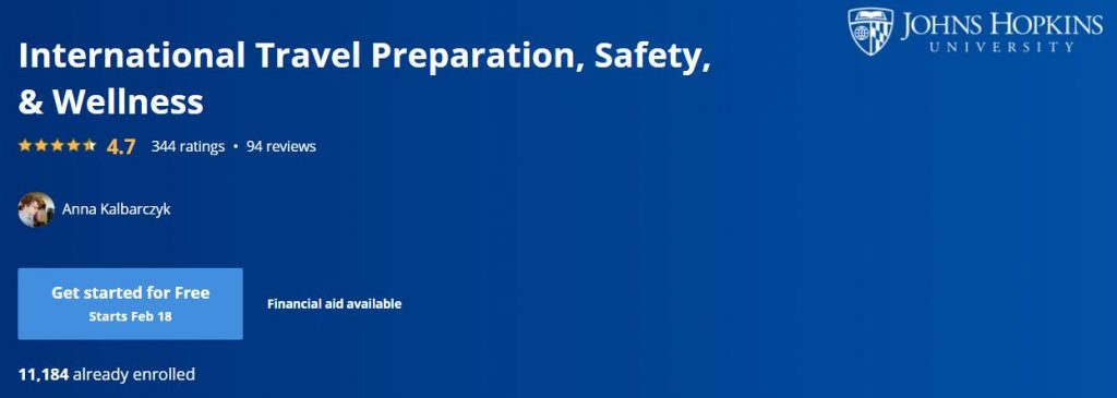 International Travel Preparation, Safety, & Wellness