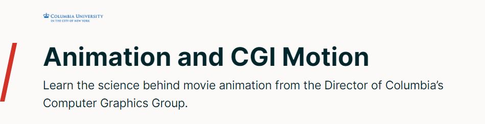 Animation and CGI Motion