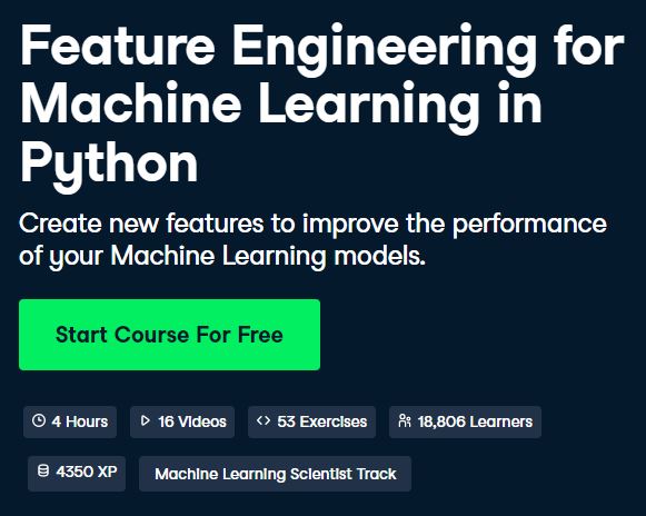 Feature Engineering for Machine Learning in Python